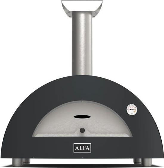 Produktbild Alfa Forni Moderno 2 Pizze Hybrid-Pizzaofen Ardesia Grey (Pizzaofen Gas)