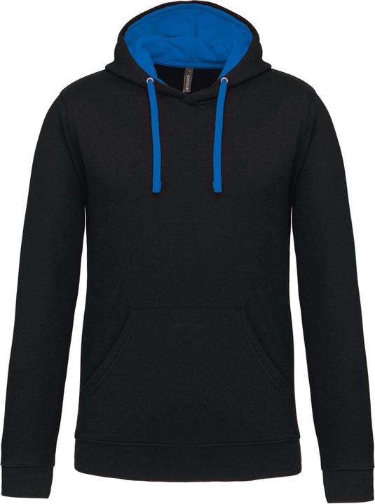Black, light royal blue