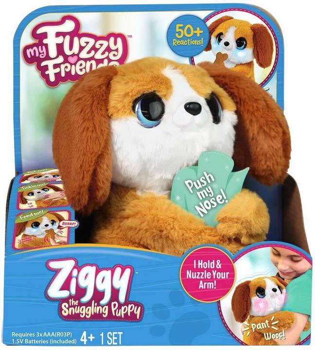 Actual product image My Fuzzy Friend Ziggy Interactive Puppy