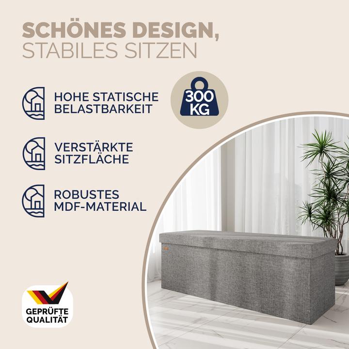 Actual product image Casaria Chest of seats (115 cm)
