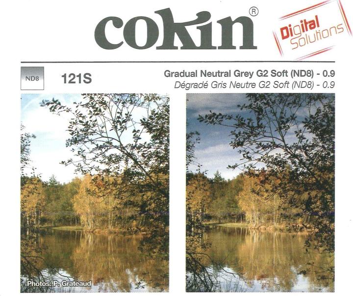 Immagine prodotto Cokin Filtro A121S Corso 2 ND 8 (62 mm, Filtri grigi, 0.90 mm)