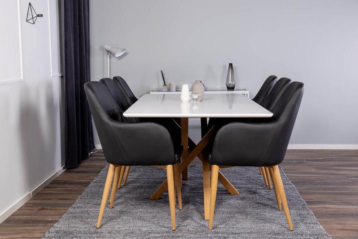 Produktbild Ebuy24 Essgruppe Piazza 19 (7-teilig) (180 x 90 x 75 cm)