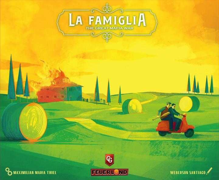 Actual product image Feuerland La Famiglia -The Great Mafia War (English)