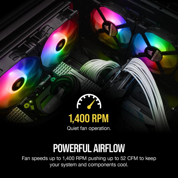Produktbild Corsair SP120 RGB PRO (120 mm, 3 x)