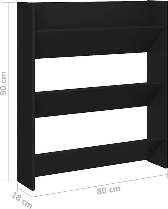 Produktbild VidaXL Brandon (80 x 18 x 90 cm)