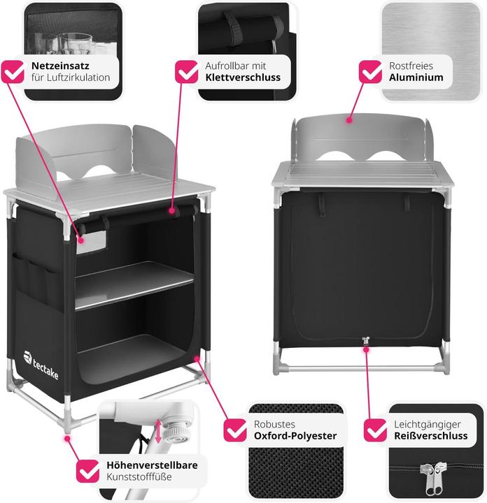 Produktbild tectake Campingküche