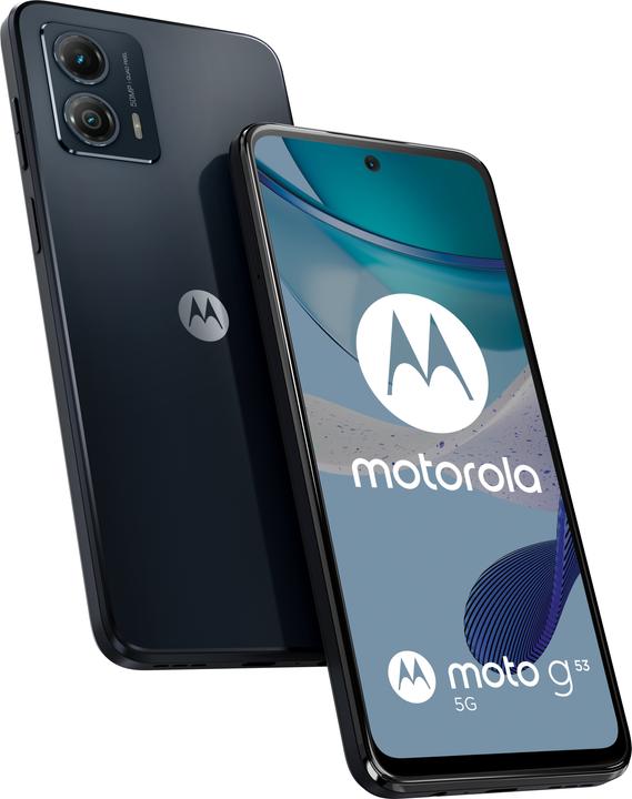 Motorola Moto G53 (128 GB, Blu inchiostro, 6.50", SIM + eSIM, 50 Mpx, 5G)
