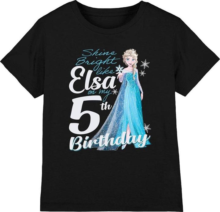 Image du produit Disney Frozen - T-shirt BRIGHT LIKE ELSA - Enfant (140)