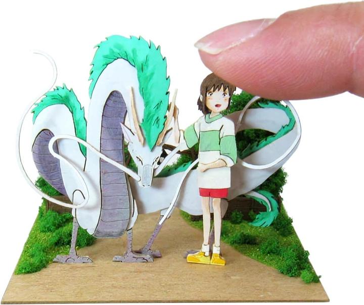 Produktbild Sankei Chihiros Reise ins Zauberland - Drache Haku und Chihiro - Paper Art Box