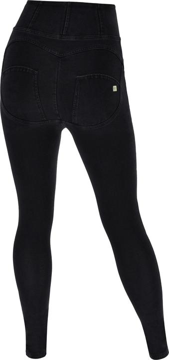 Jeans-seams noirs sur ton