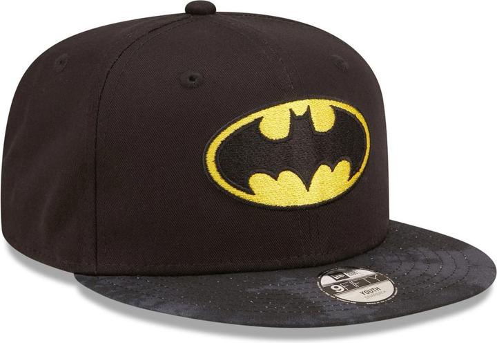 Produktbild New Era 9Fifty Snapback Kinder Cap - Batman schwarz - Youth (55, 56, 54 C)