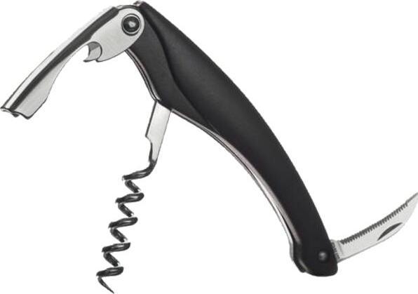 Vacu Vin Tire-bouchon sommelier noir (Couteau de sommelier)