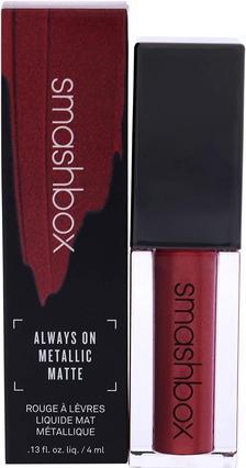 Produktbild Smashbox Always On Metallic Matte Liquid Hot Damn Lipstick