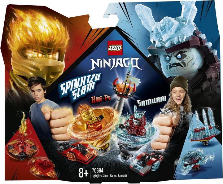 Produktbild LEGO Spinjitzu Slam Kai vs. Eis-Samurai (70684, LEGO Ninjago)