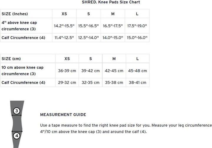 Produktbild Shred Flexi Knee Pads Trail Zip (L, Knieschoner, Paar)