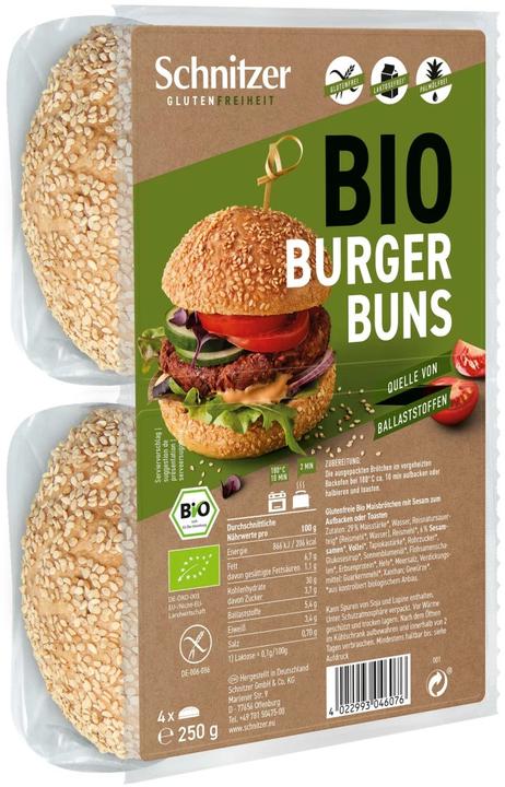 Schnitzer Hamburger Buns (250 g)
