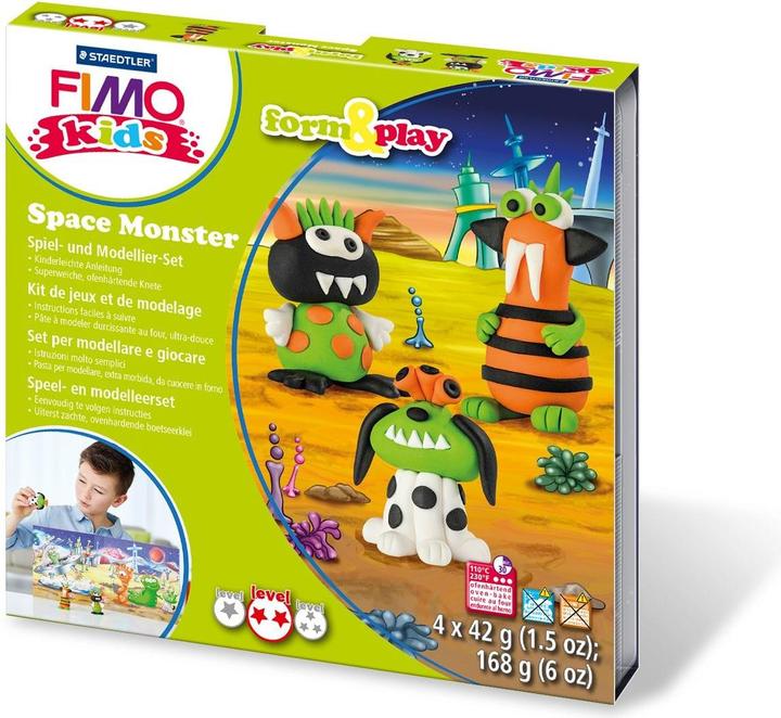 Image du produit Fimo Kids petit monstre de l'espace