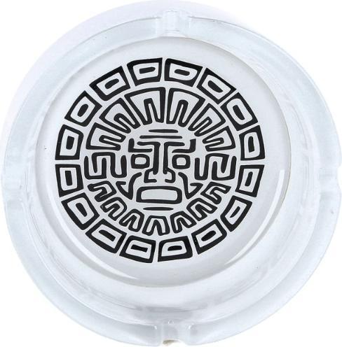 Produktbild Ohia Glas Aschenbecher, weiss, 10.5cm