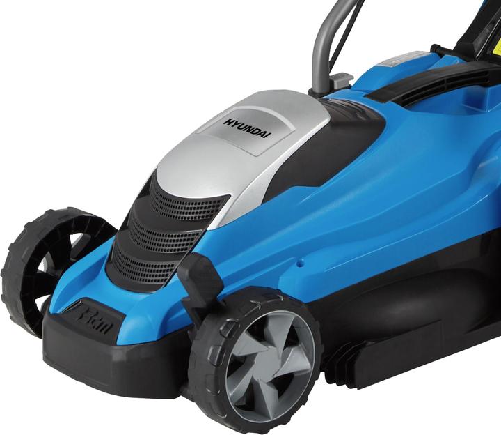 Actual product image Hyundai LM3301E electric lawn mower with mulching function (Electrical connection)