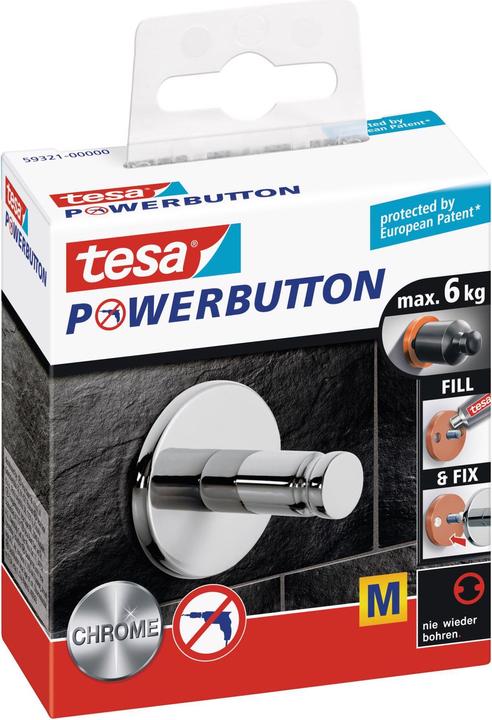 Produktbild tesa Powerbutton Haken Universal