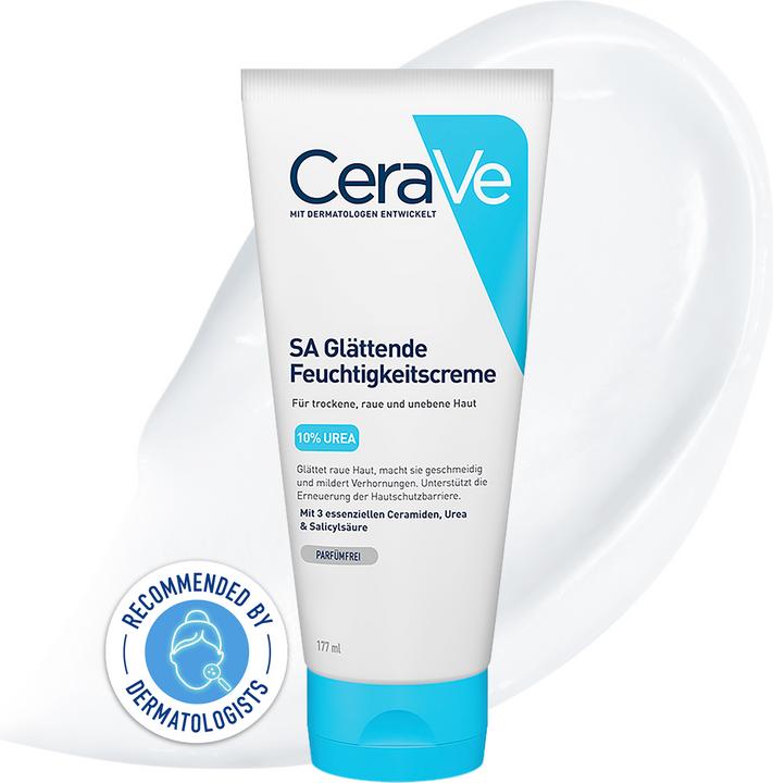 Image du produit CeraVe SA Crème Anti-rugosités (Crème pour le corps, 177 ml)