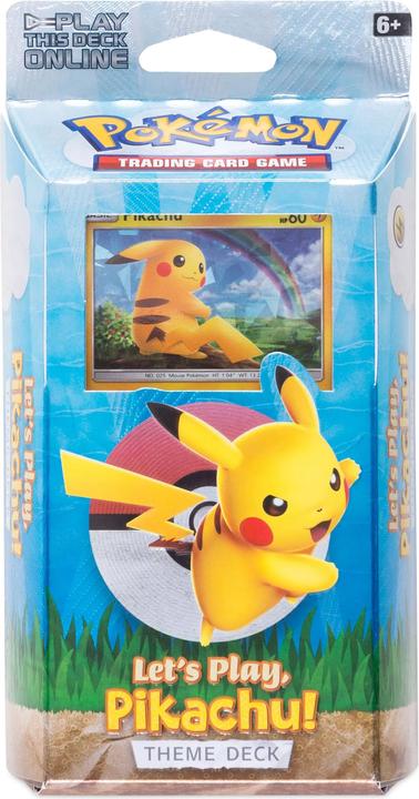 Image du produit Pokémon TCG : Let's Play, Pikachu/ /Eevee Theme Deck (Anglais, Pack de boosters)