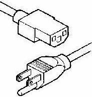 Actual product image Cisco AC power cord (2.50 m)