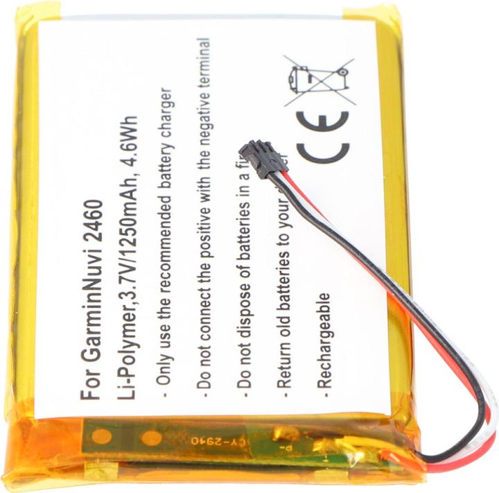 Actual product image Garmin Battery Nuvi 2460 Battery 361-00051-02