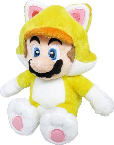 Actual product image Super Mario Cat plush
