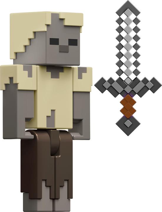 Actual product image Mattel MINECRAFT 3.25' CORE FIGURE Husk