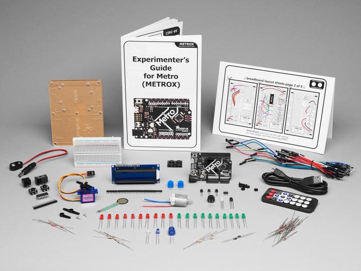 Actual product image Adafruit ARDX v1.3 Experimentation Kit for Arduino Uno R3