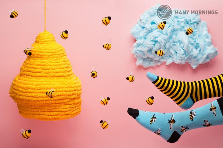 Actual product image Many Mornings Bee Bee (Single pack, 43 - 46)