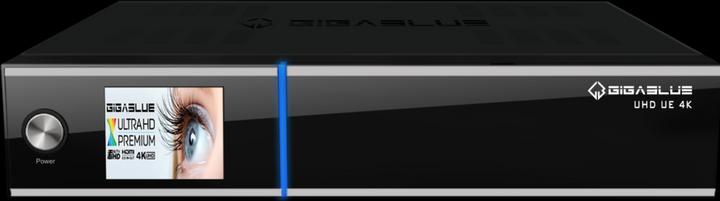 Actual product image GigaBlue UHD Ue 4k (4 GB, DVB-S2, CI Shaft)