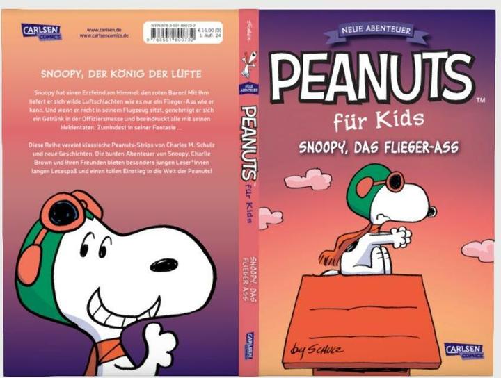 Actual product image Peanuts für Kids - Neue Abenteuer 3: Snoopy, das Flieger-Ass (German, Charles M. Schulz, 2024)
