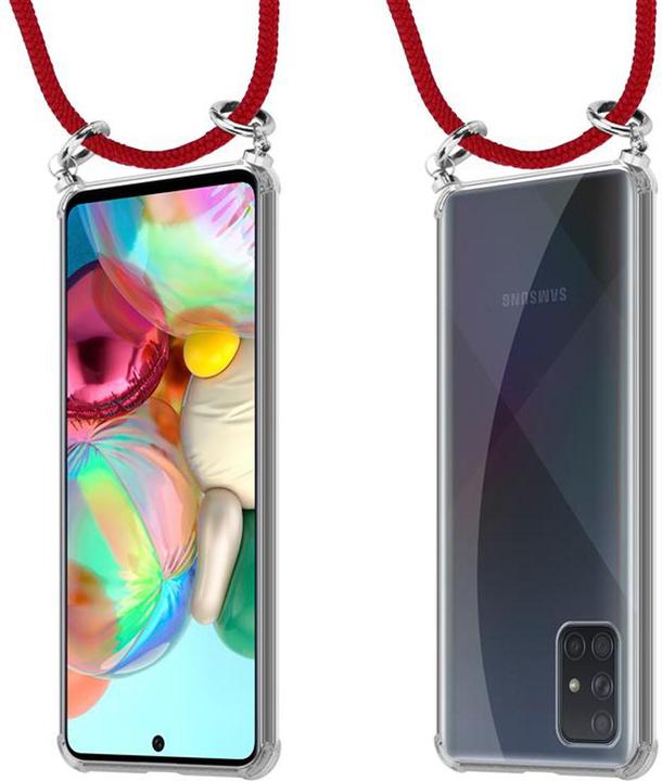 Produktbild Cadorabo TPU Handy Kette SILBER Cover