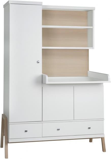 Produktbild Schardt Kombination Holly Nature Schrank mit Wickelkommode (131.50 cm)