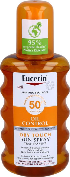 Eucerin SUN Oil Control (Sonnenöl, SPF 50+, 200 ml, 150 g)