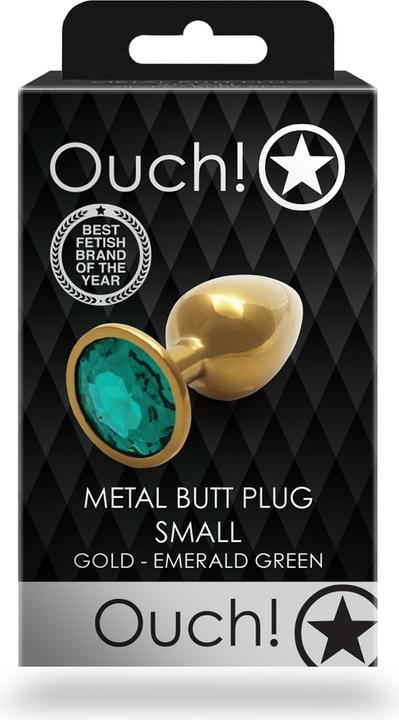 Immagine prodotto Ouch! Plug anale rotondo a forma di gemma - Piccolo