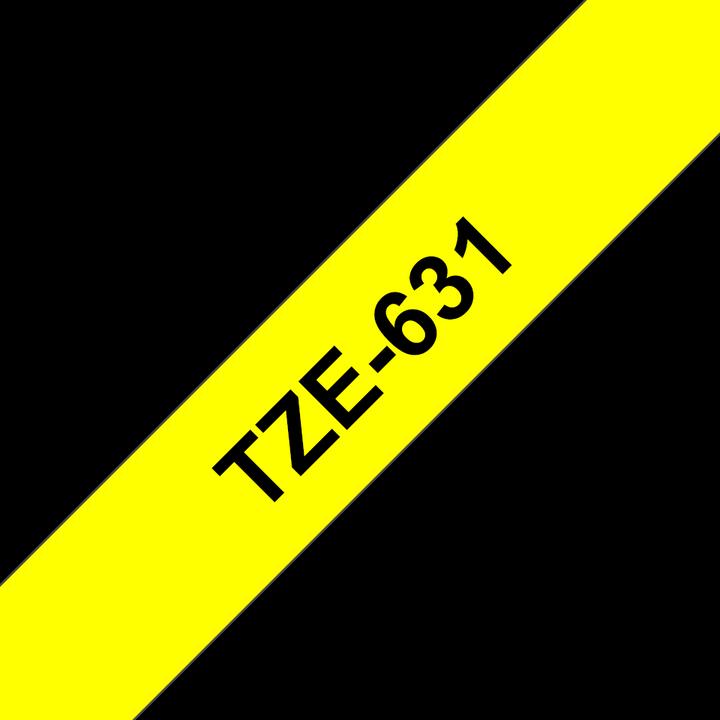 Immagine prodotto Brother TZE-631S NASTRO LAMINATO 12 MM (1.20 cm, Giallo)
