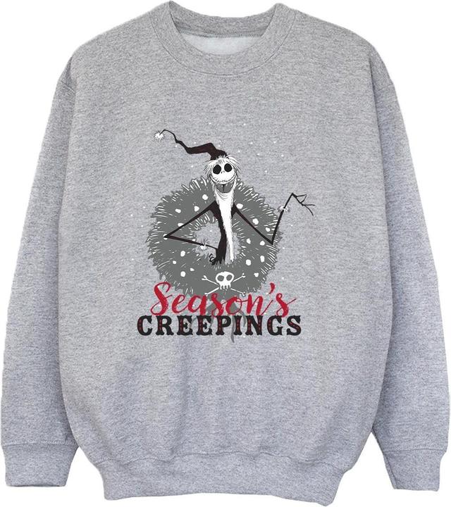 Immagine prodotto Disney The Nightmare Before Christmas Seasons Creepings Wreath Felpa Ragazzi (140, 146)