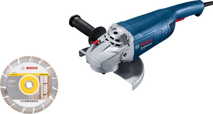 Actual product image Bosch Professional Angle grinder GWS 20-230 P: 1x diamond cutting disc, Standard for Universal (230 mm)