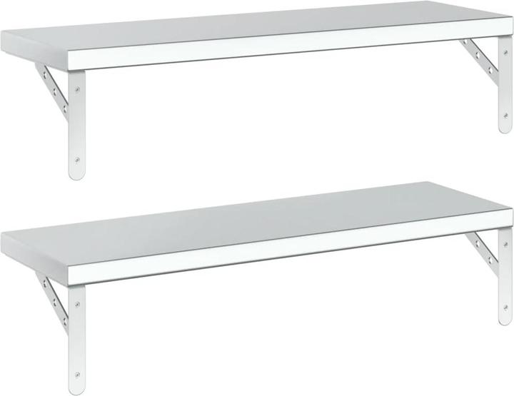 Immagine prodotto VidaXL Mensole a muro 2 pezzi 75 x 23,5 cm Nobile