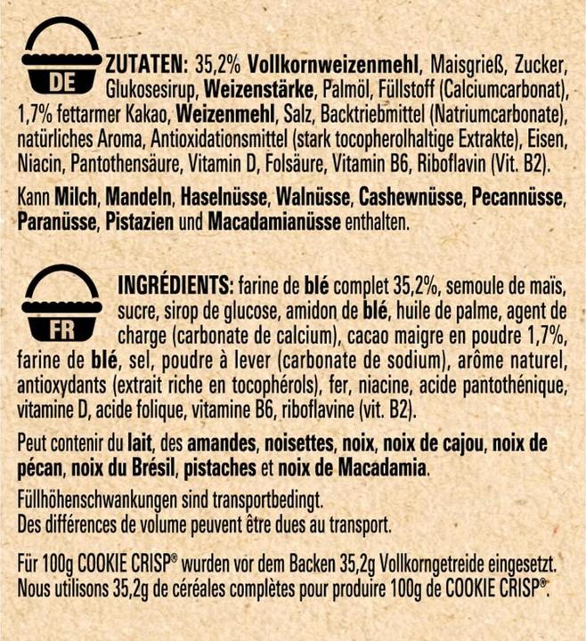 Image du produit Cookie Crisp Céréales (375 g)