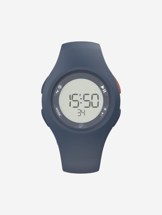 Actual product image Decathlon Running watch stopwatch - W200 S blue