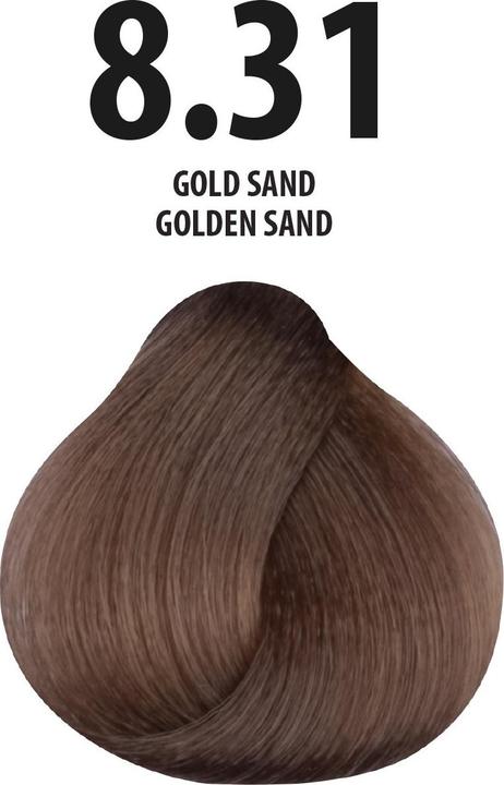 Image du produit FemMas 8.31) Teinture pour cheveux Or Sable 100ml (Sable d'or)