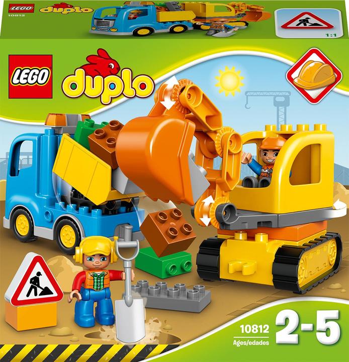 Actual product image LEGO excavator truck (10812)