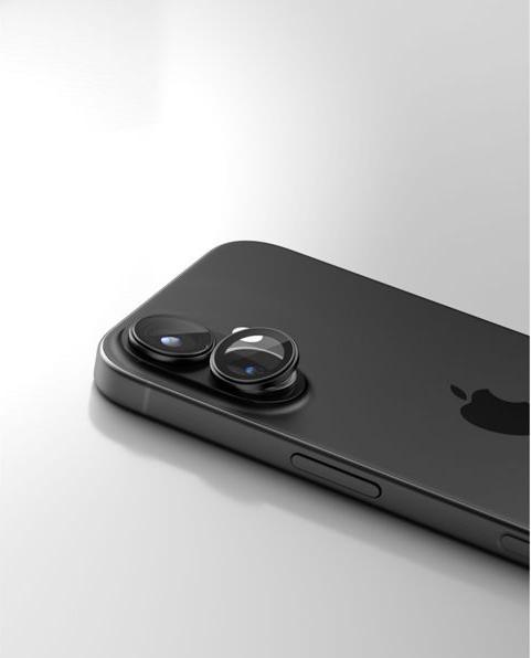 Image du produit Belkin 1x2 Kameralinsenschutz TempGlass iPhone 16/16 Plus (2 pièce(s), Apple iPhone 16)