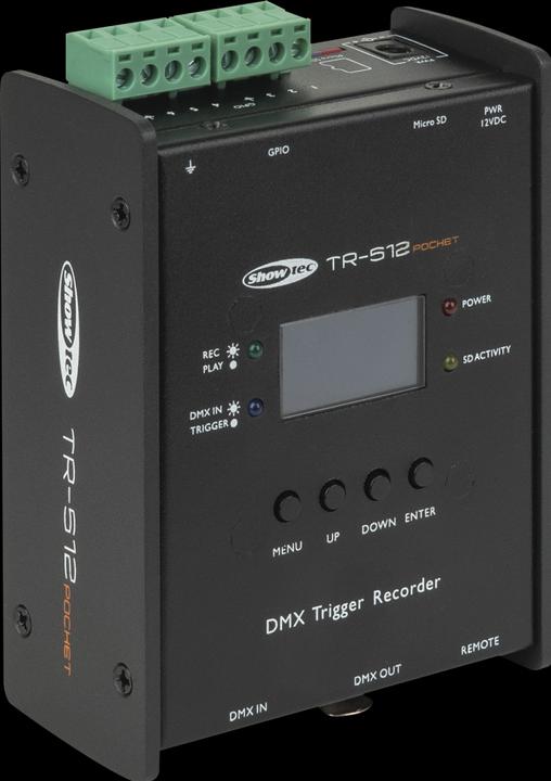 Image du produit Showtec TR-512 Enregistreur/lecteur DMX de poche