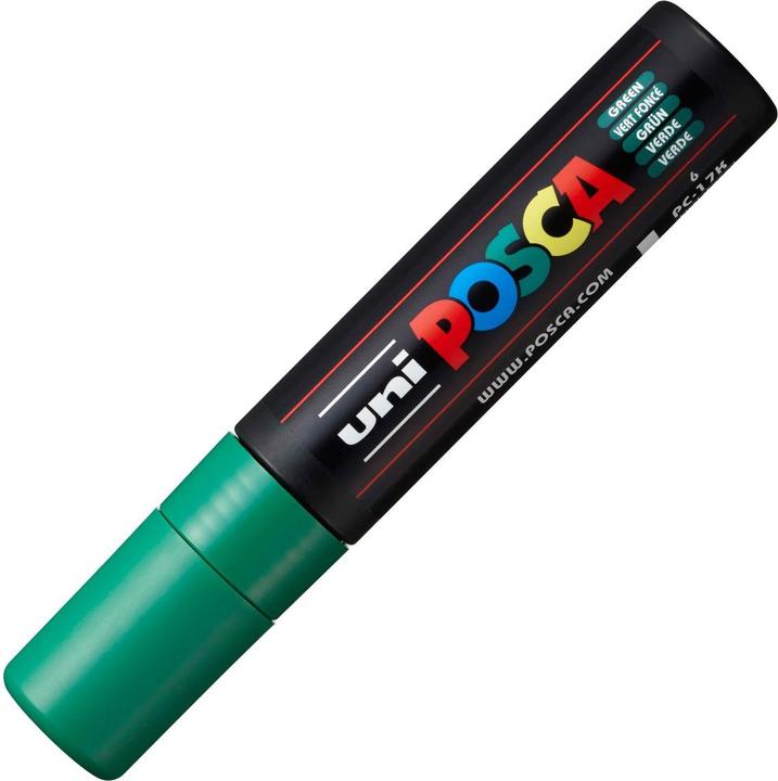 Actual product image Posca Marker PC-17K rectangular tip (Green, 15 mm, 1 x)