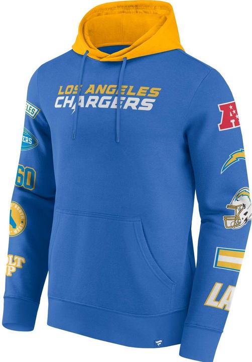 Fanatics Los Angeles Chargers NFL Sleeve Prints Hoody sky - L (L)